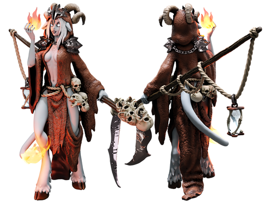 Dark Delilah | 1:12 Scale | Atlas 3DSS