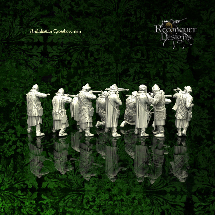 Andalusian Crossbowmen | 28mm Scale | Reconquer Designs