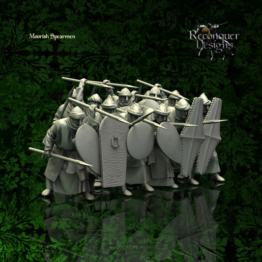 Moorish Spearmen | 28mm Scale | Reconquer Designs
