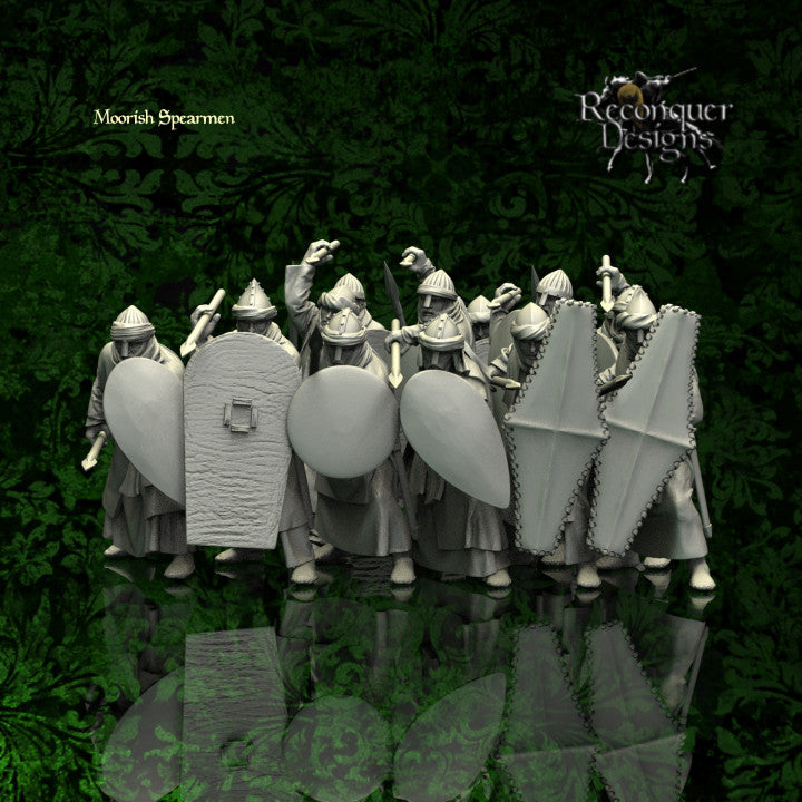 Moorish Spearmen | 28mm Scale | Reconquer Designs