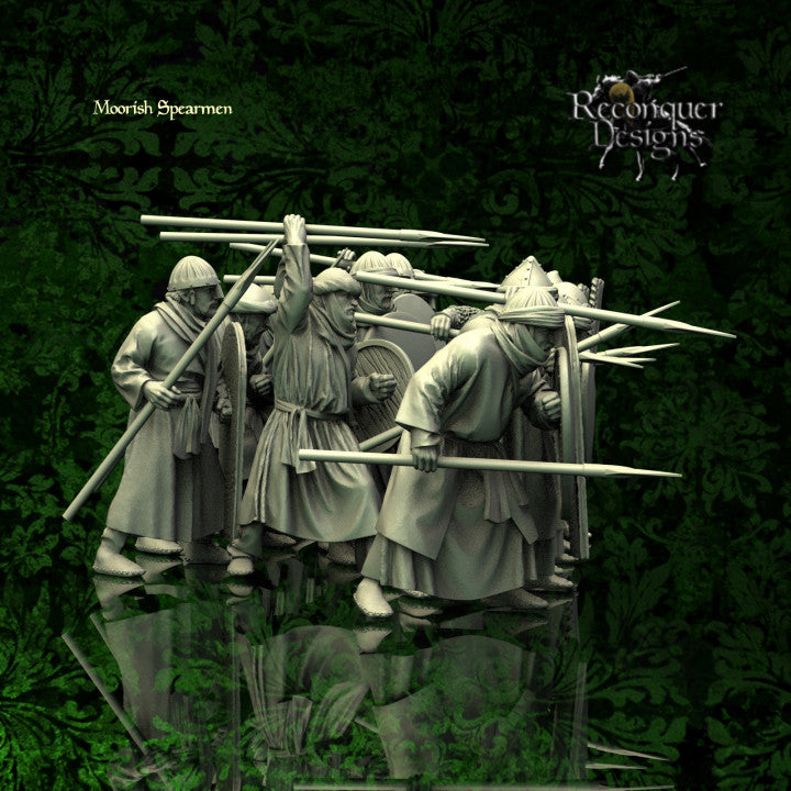 Moorish Spearmen | 28mm Scale | Reconquer Designs