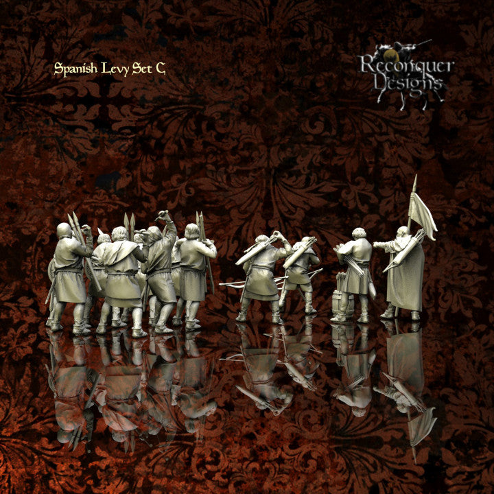 Spanish Levy Set "C" | 28mm Scale | Reconquer Designs