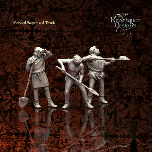 Sappers | 28mm Scale | Reconquer Designs