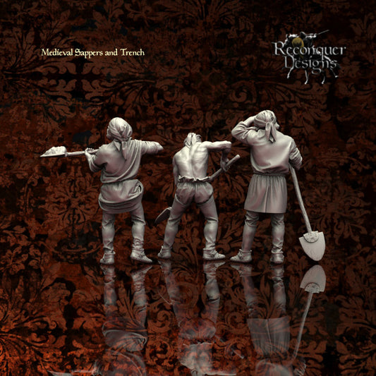 Sappers | 28mm Scale | Reconquer Designs