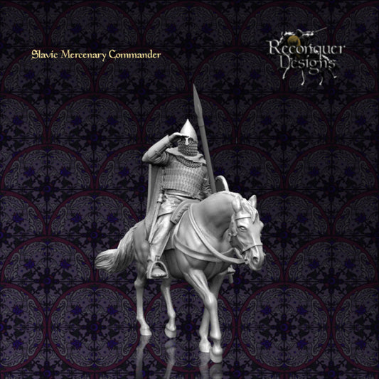 Slavic Mercenary Commander | 28mm Scale | Reconquer Designs