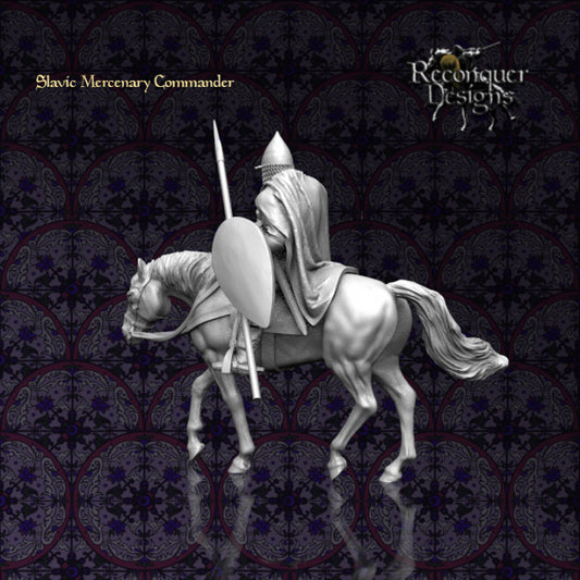 Slavic Mercenary Commander | 28mm Scale | Reconquer Designs
