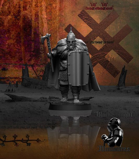 13th Century Vanem Lembitu | 28mm Scale | Black Knight Miniatures