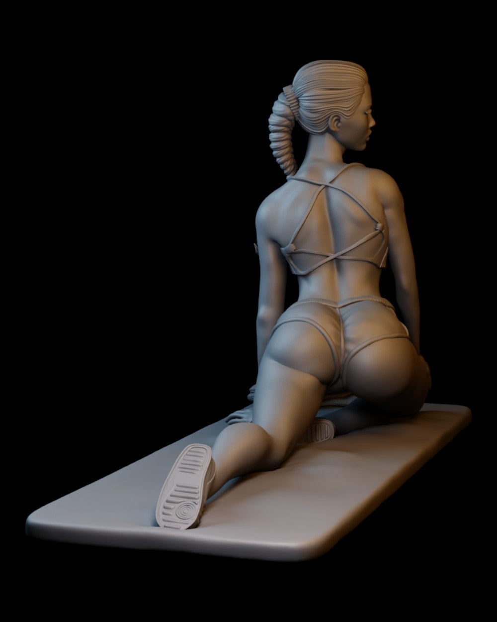 Gym Girl Aiko | 75mm / 120mm / 180mm | Dart Arts 3D