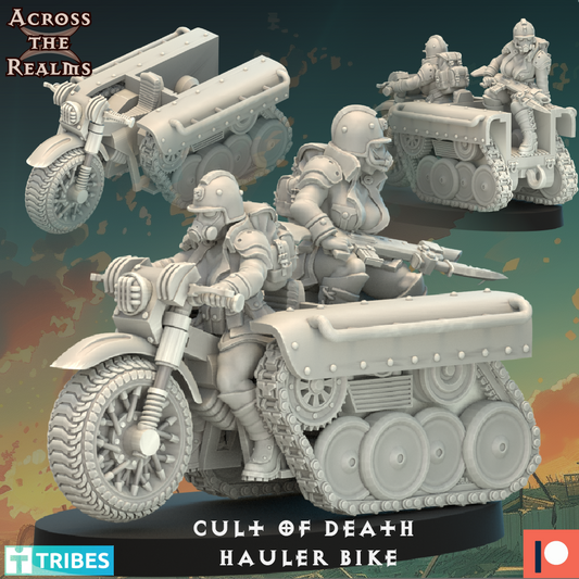 Hauler Bike | 32mm Scale | Across the Realms
