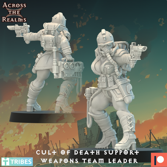 Support Weapons Team Leader | 32mm Scale | Across the Realms