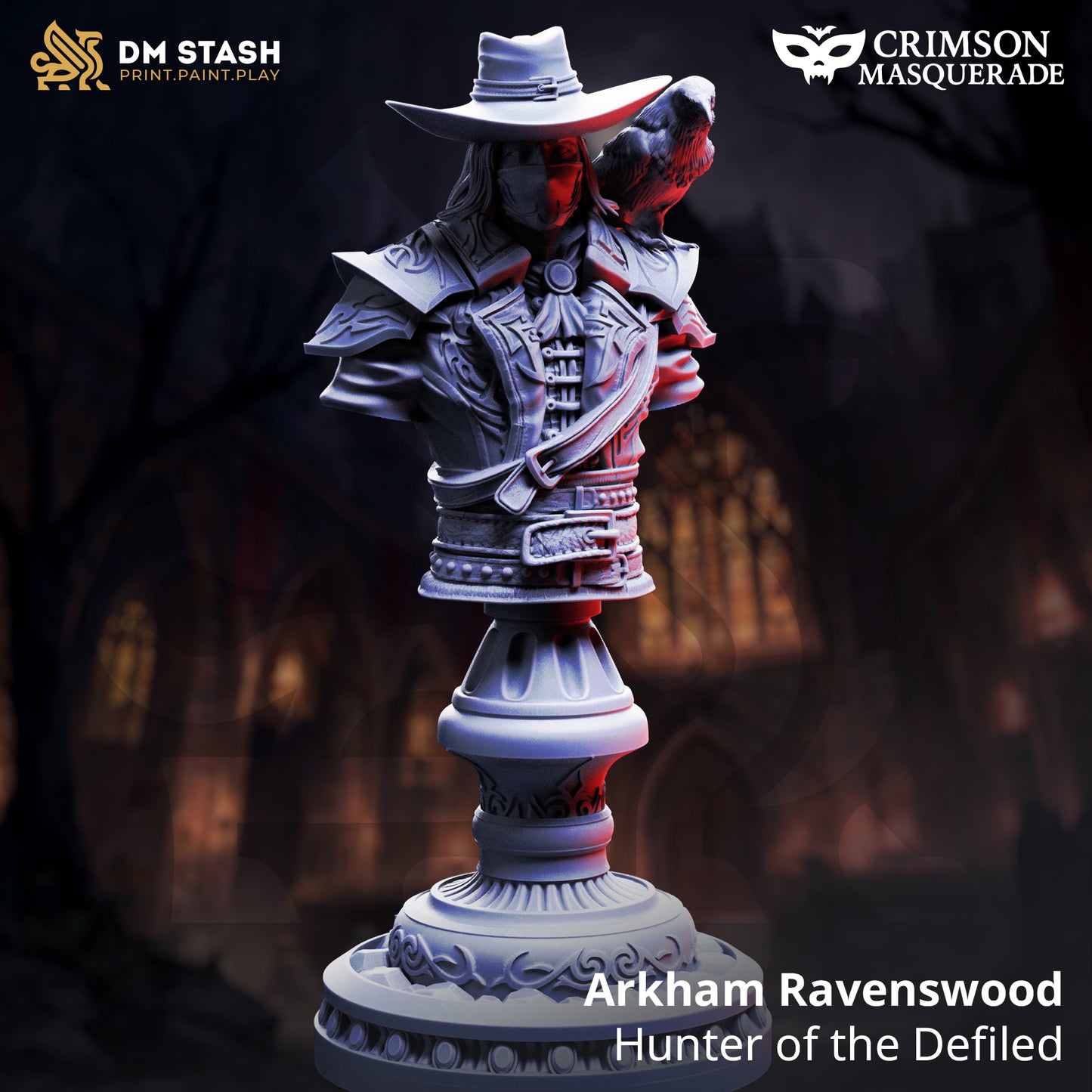 Arkham Ravenswood - Hunter of the Defiled | Bust | DM Stash