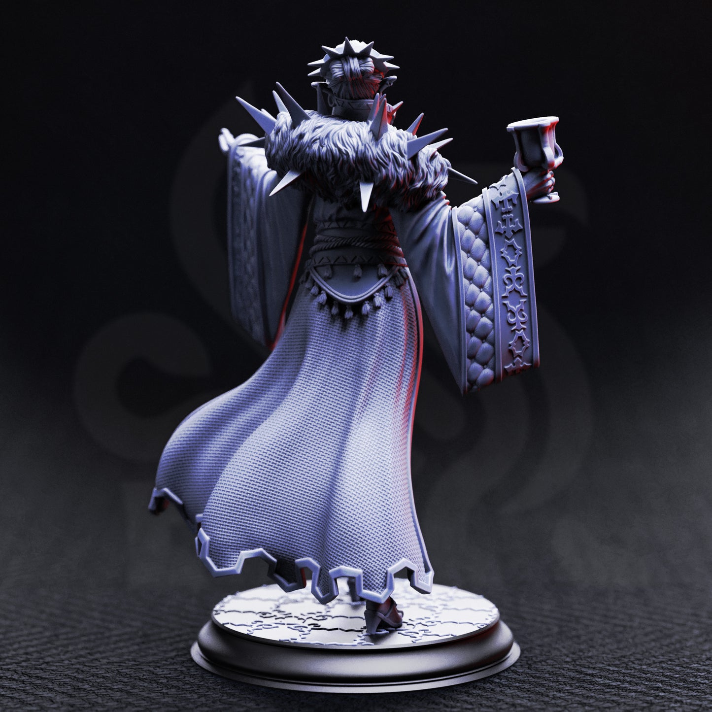 Baroness Noctra de Blanc - Vampire Noblewoman | 32mm / 75mm Scale | DM Stash
