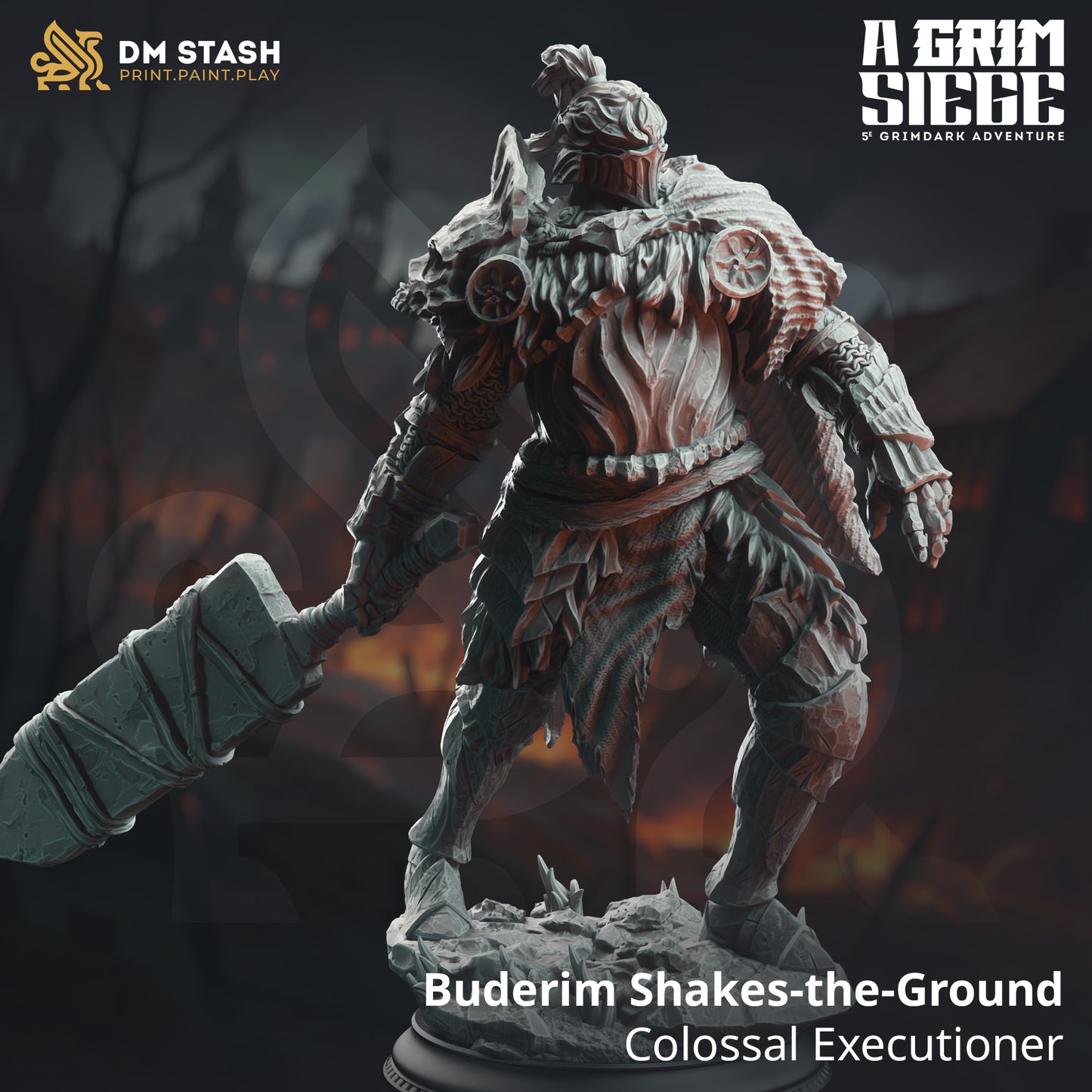 Buderim, Shakes the Ground - Colossal Executioner | 32mm / 75mm Scale