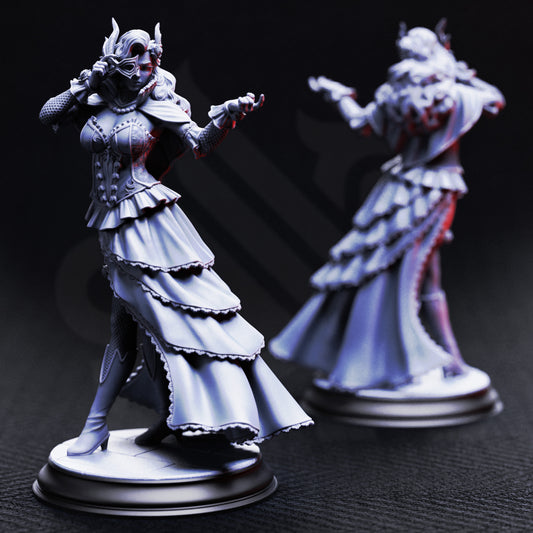 Carmine Duvall - Vampire Courtesan | 32mm / 75mm Scale | DM Stash