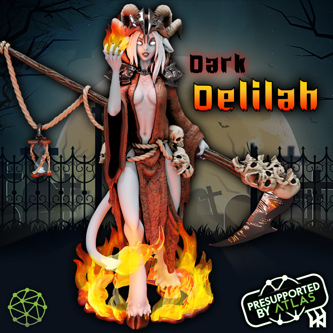 Dark Delilah | 1:12 Scale | Atlas 3DSS