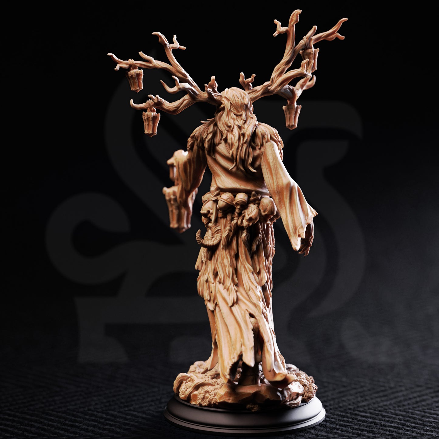 Lykteholder - Elderwood Draugr | 32mm / 75mm Scale | DM Stash