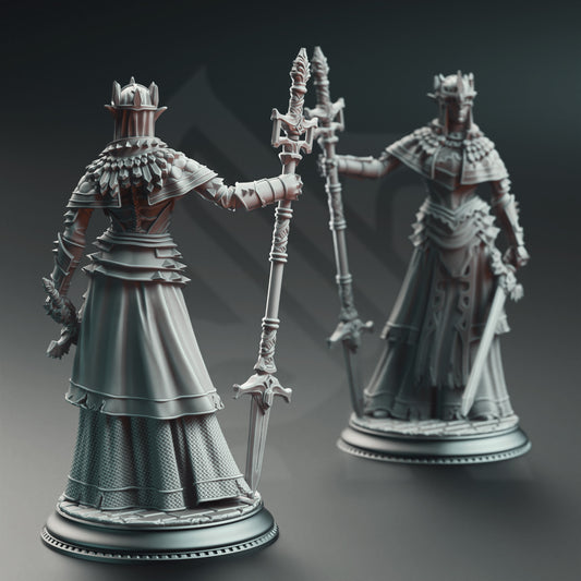 Evana the Proselytizer - Devout of the Tharameni | 32mm / 75mm Scale