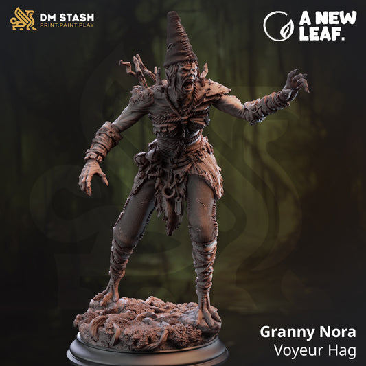 Granny Nora - Voyeur Hag | 32mm / 75mm Scale