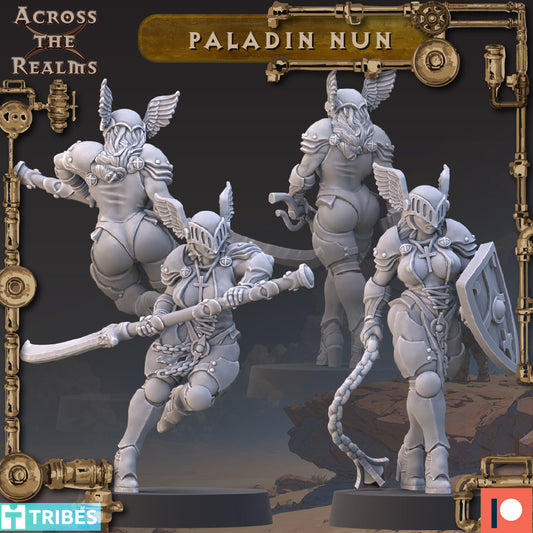 Paladin Nun | 32mm Scale | Across the Realms
