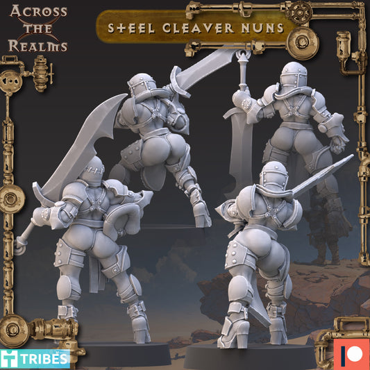 Steel Cleaver Nuns | 32mm Scale | Across the Realms