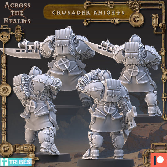 Crusader Knights | 32mm Scale | Across the Realms