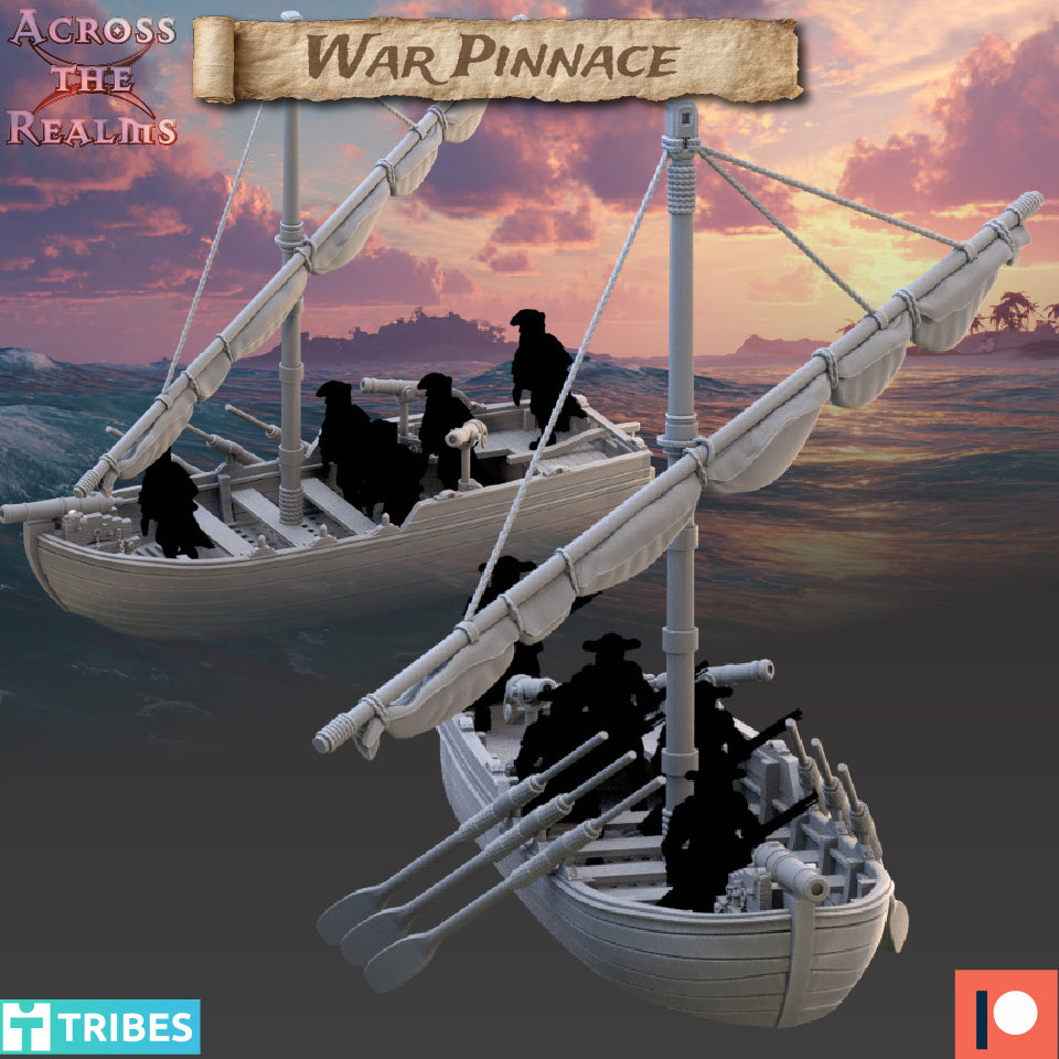 War Pinnace | 32mm Scale | Across the Realms