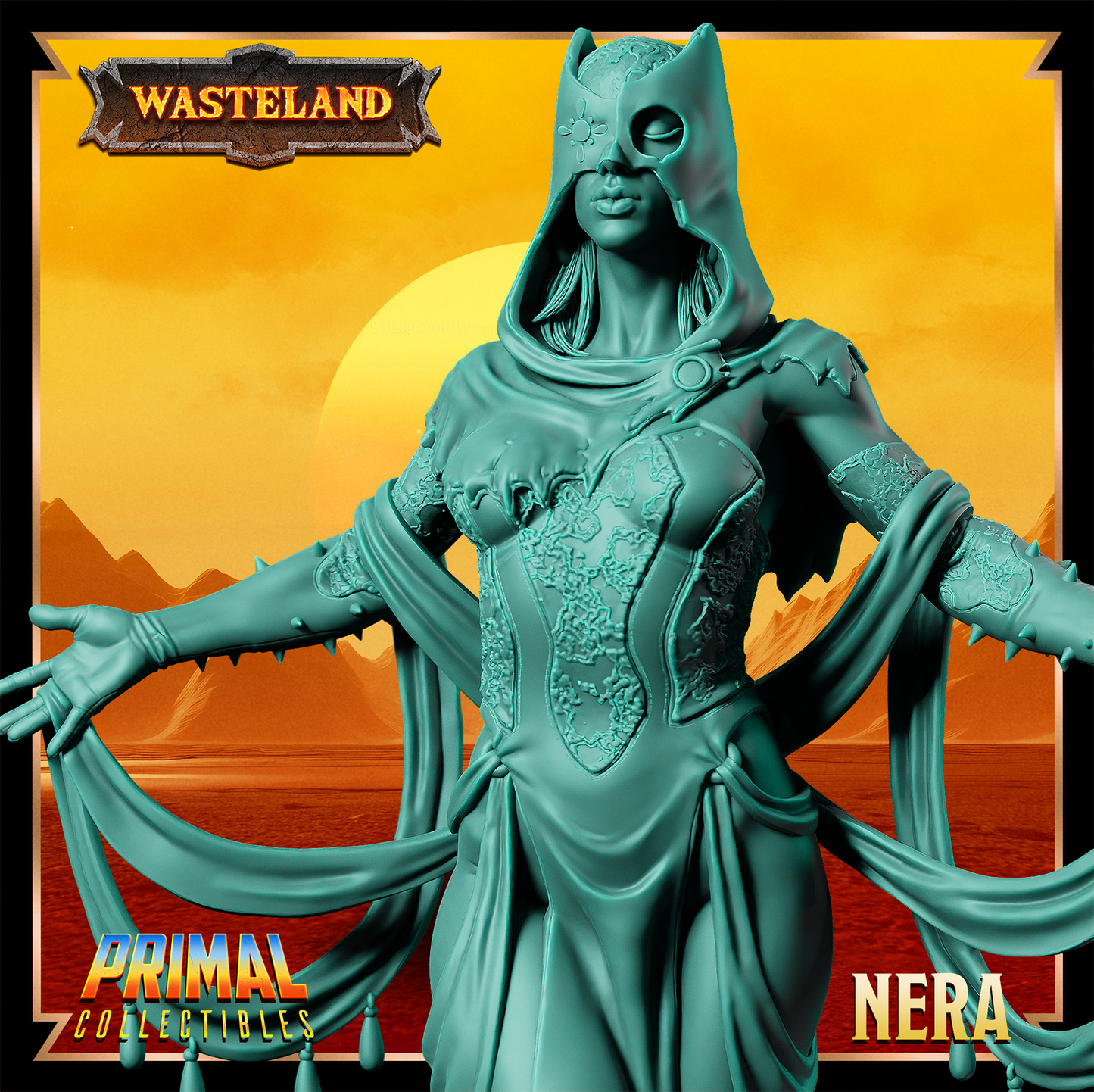 Nera - Psionic | 32mm / 75mm Scale | PRIMAL Collectibles