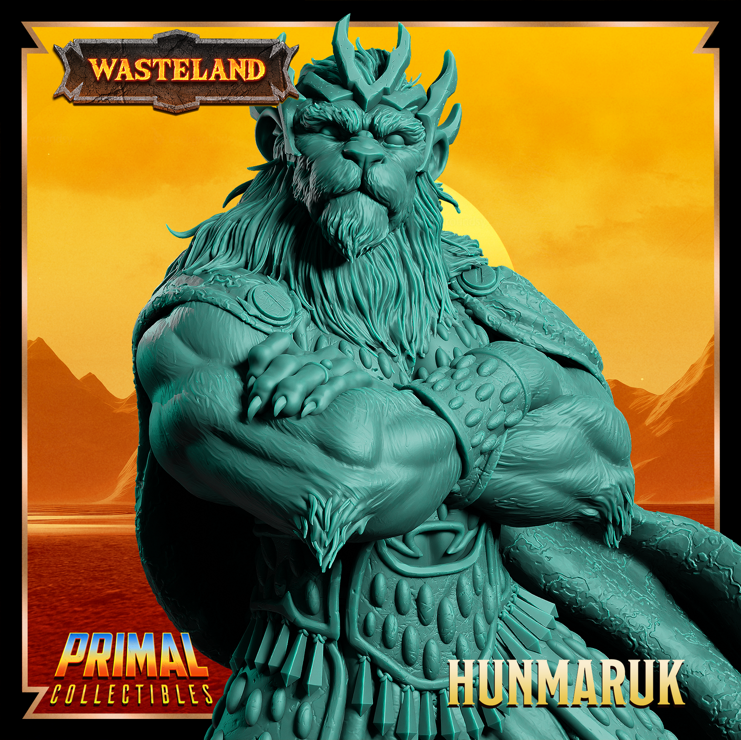 Hunmaruk - Sorcerer King | 32mm / 75mm Scale | PRIMAL Collectibles