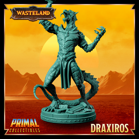 Draxiros - Sorcerer King | 32mm / 75mm Scale | PRIMAL Collectibles