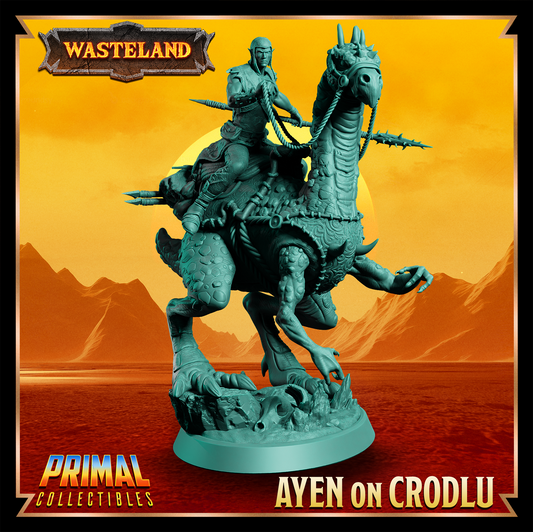 Ayen on Crodlu | 32mm / 75mm Scale | PRIMAL Collectibles