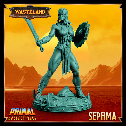Sephma - Gladiator | 32mm / 75mm Scale | PRIMAL Collectibles