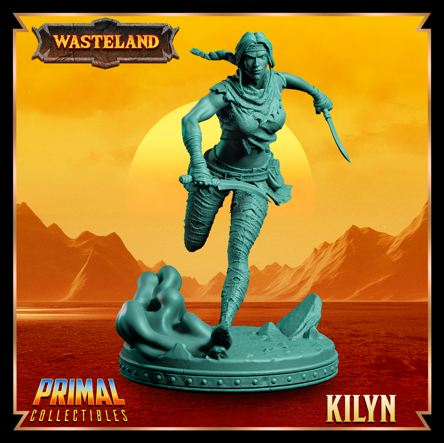Kilyn - Elf | 32mm / 75mm Scale | PRIMAL Collectibles