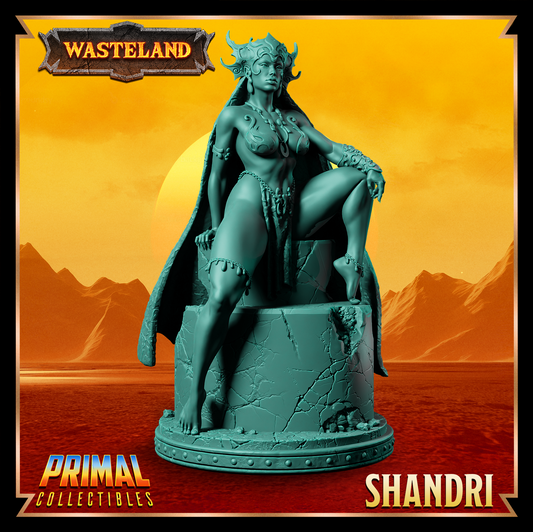 Shandri - Sorcerer Queen | 32mm / 75mm Scale | PRIMAL Collectibles