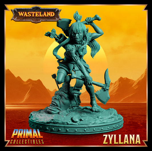 Zyllana - Halfling | 32mm / 75mm Scale | PRIMAL Collectibles