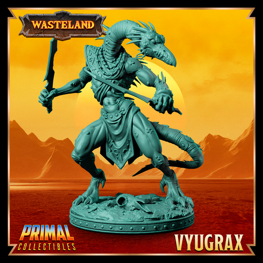 Vyugrax - Draconian | 32mm / 75mm Scale | PRIMAL Collectibles