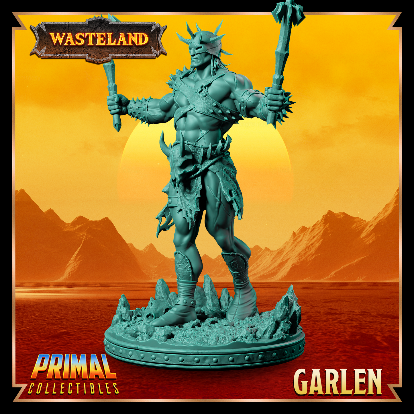 Garlen - Psionicist | 32mm / 75mm Scale | PRIMAL Collectibles