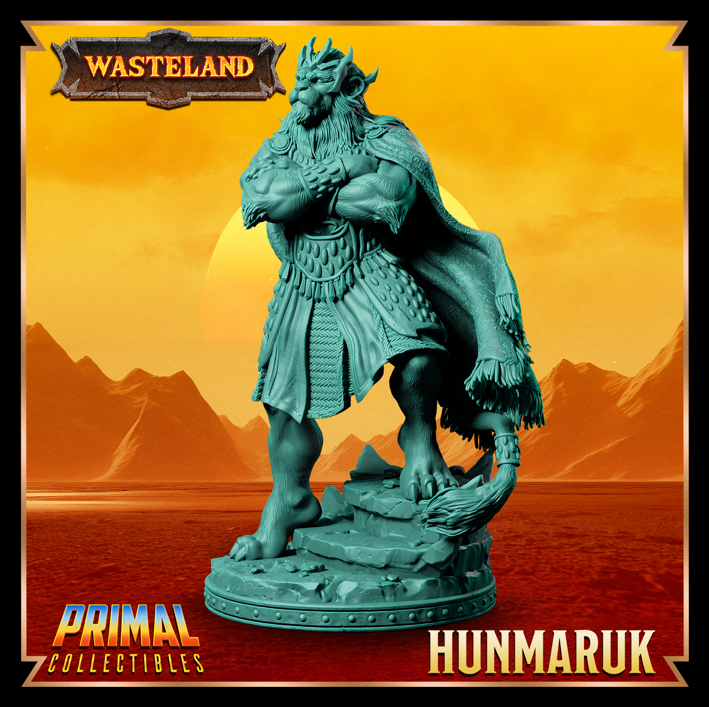 Hunmaruk - Sorcerer King | 32mm / 75mm Scale | PRIMAL Collectibles