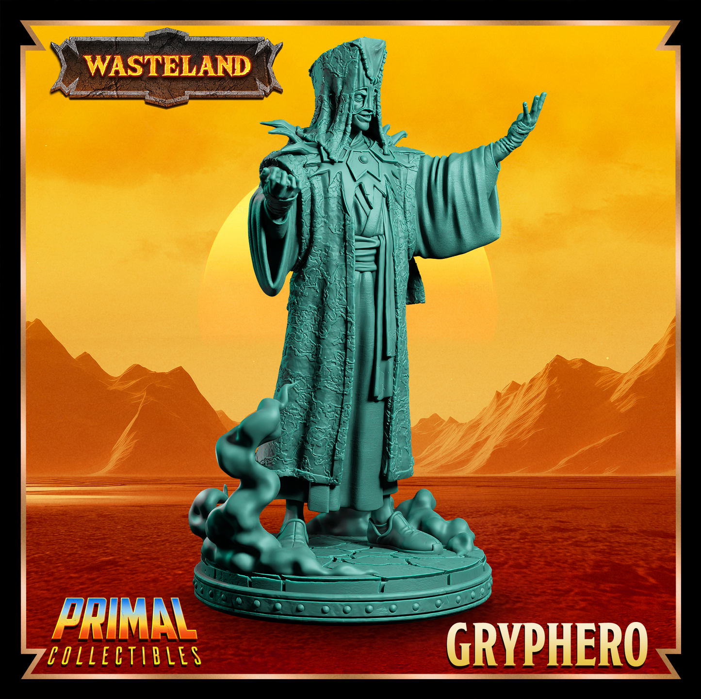 Gryphero - Templar | 32mm / 75mm Scale | PRIMAL Collectibles