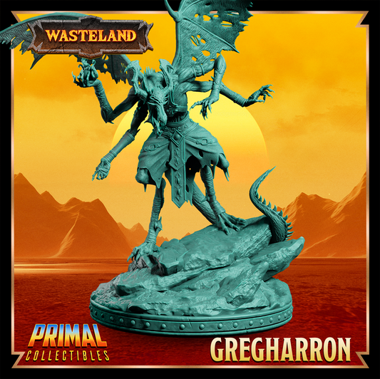 Gregharron - Sorcerer King | 32mm Scale | PRIMAL Collectibles