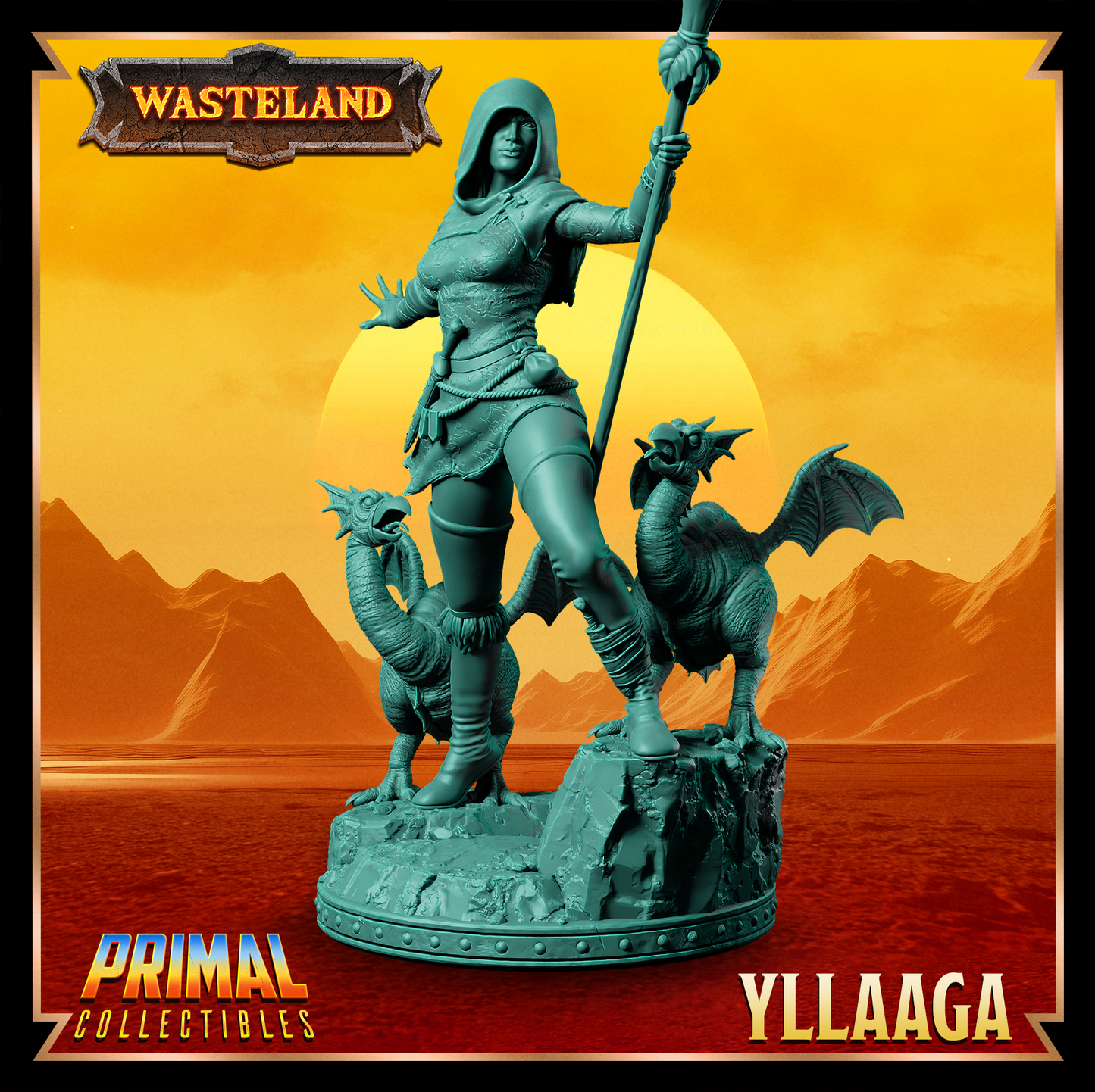 Yllaaga - Half Elf | 32mm / 75mm Scale | PRIMAL Collectibles