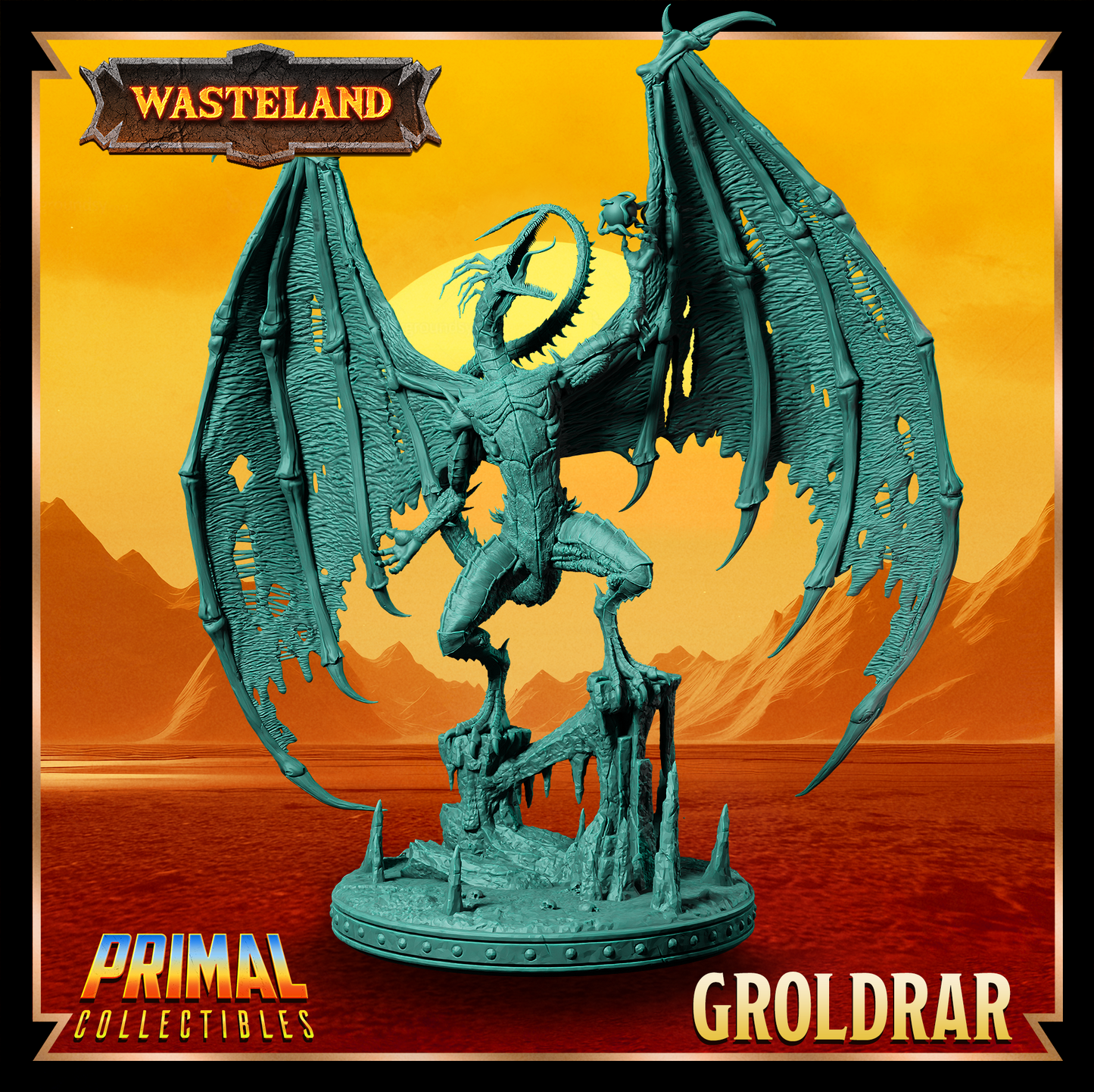 Groldrar - Sorcerer King | 32mm Scale | PRIMAL Collectibles