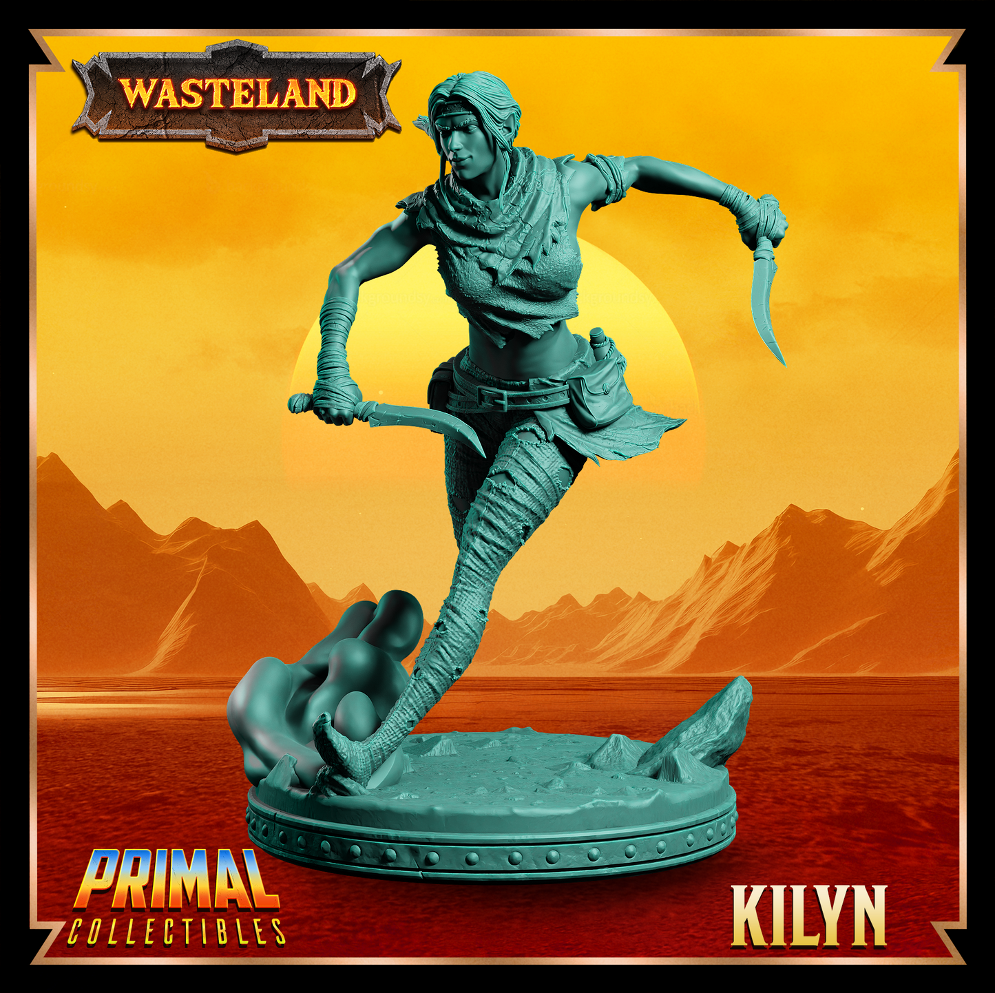 Kilyn - Elf | 32mm / 75mm Scale | PRIMAL Collectibles