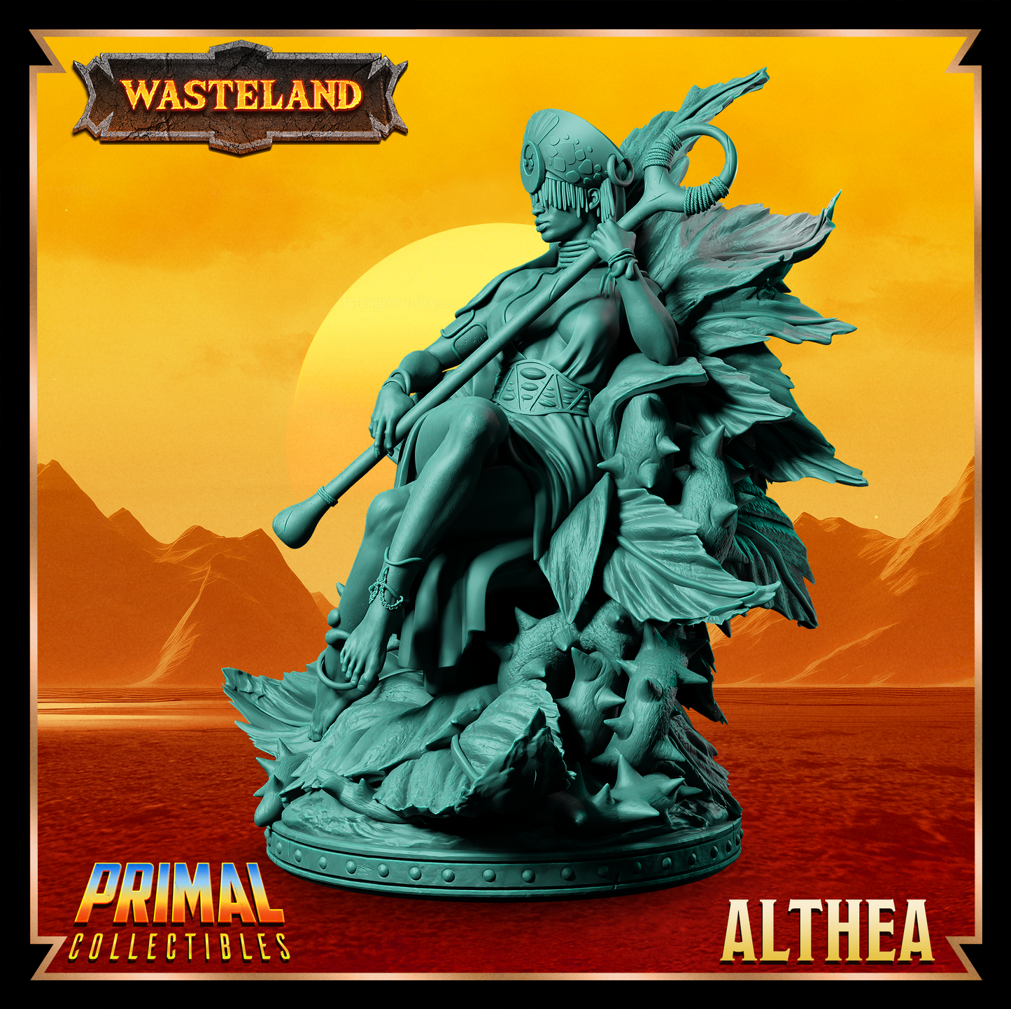 Althea - Sorcerer Queen | 32mm / 75mm Scale | PRIMAL Collectibles