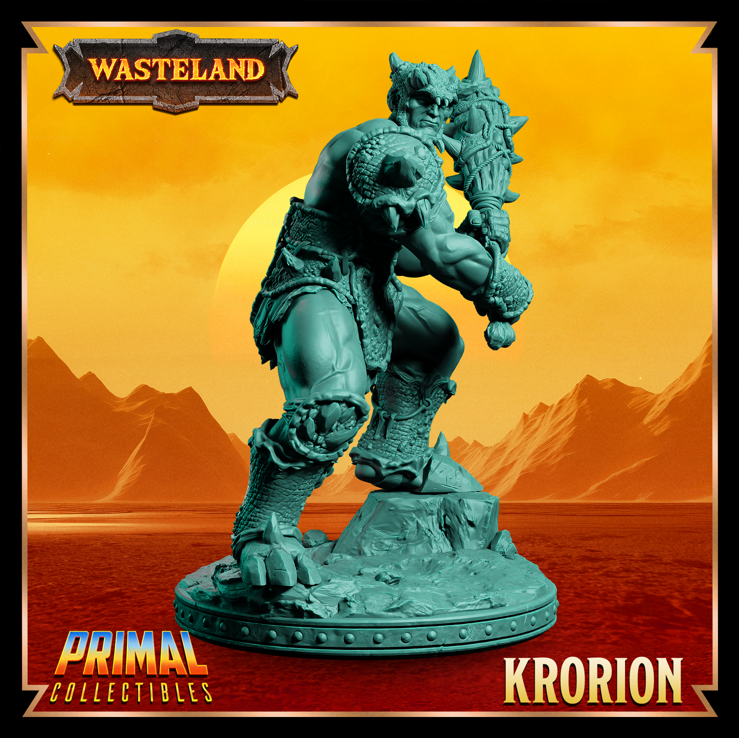 Krorion - Gladiator | 32mm / 75mm Scale | PRIMAL Collectibles