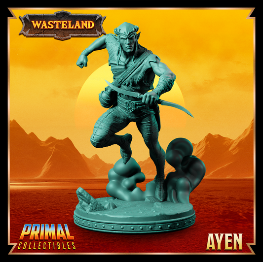 Ayen - Elf | 32mm / 75mm Scale | PRIMAL Collectibles