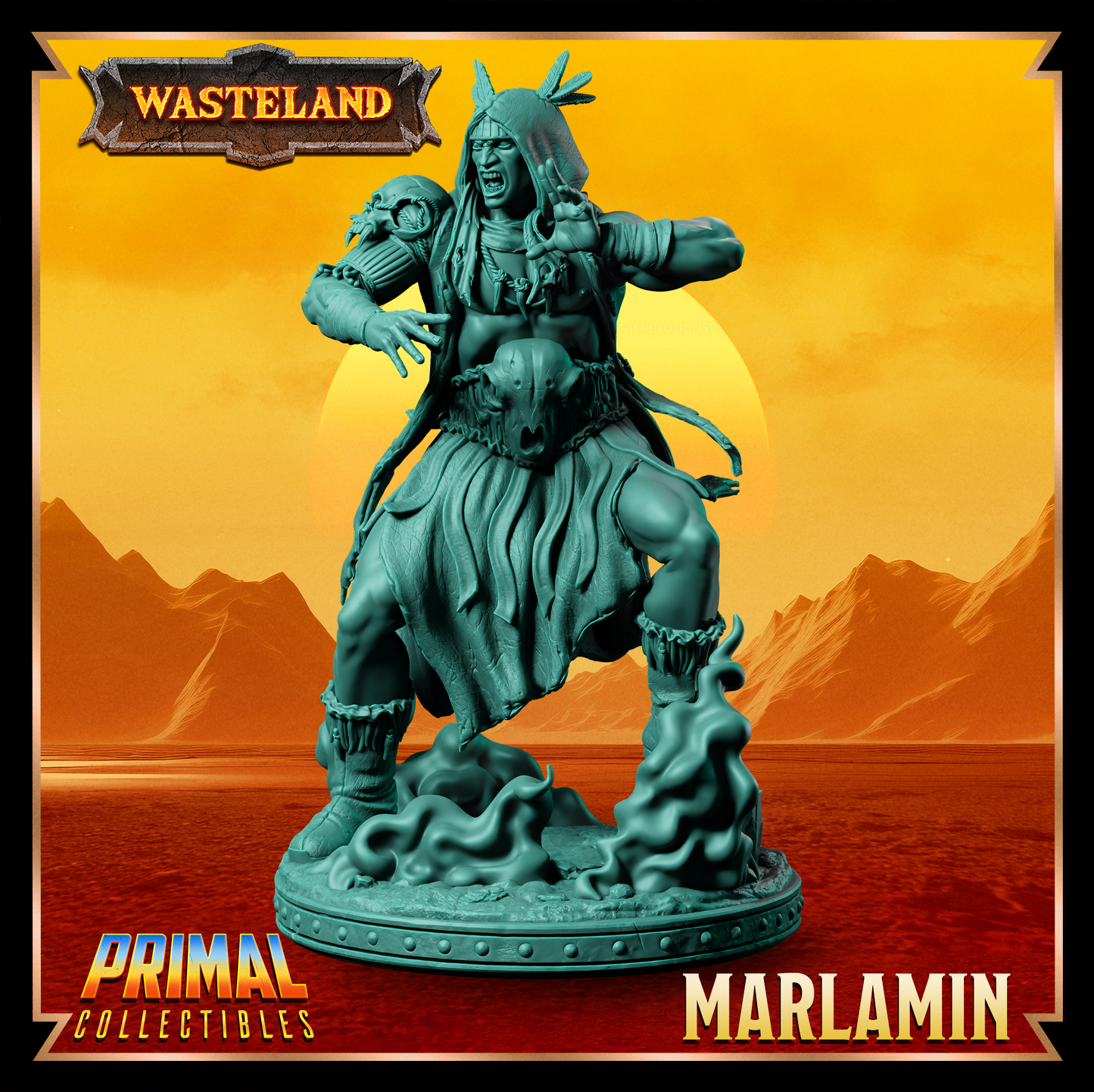 Marlamin - Cleric | 32mm / 75mm Scale | PRIMAL Collectibles