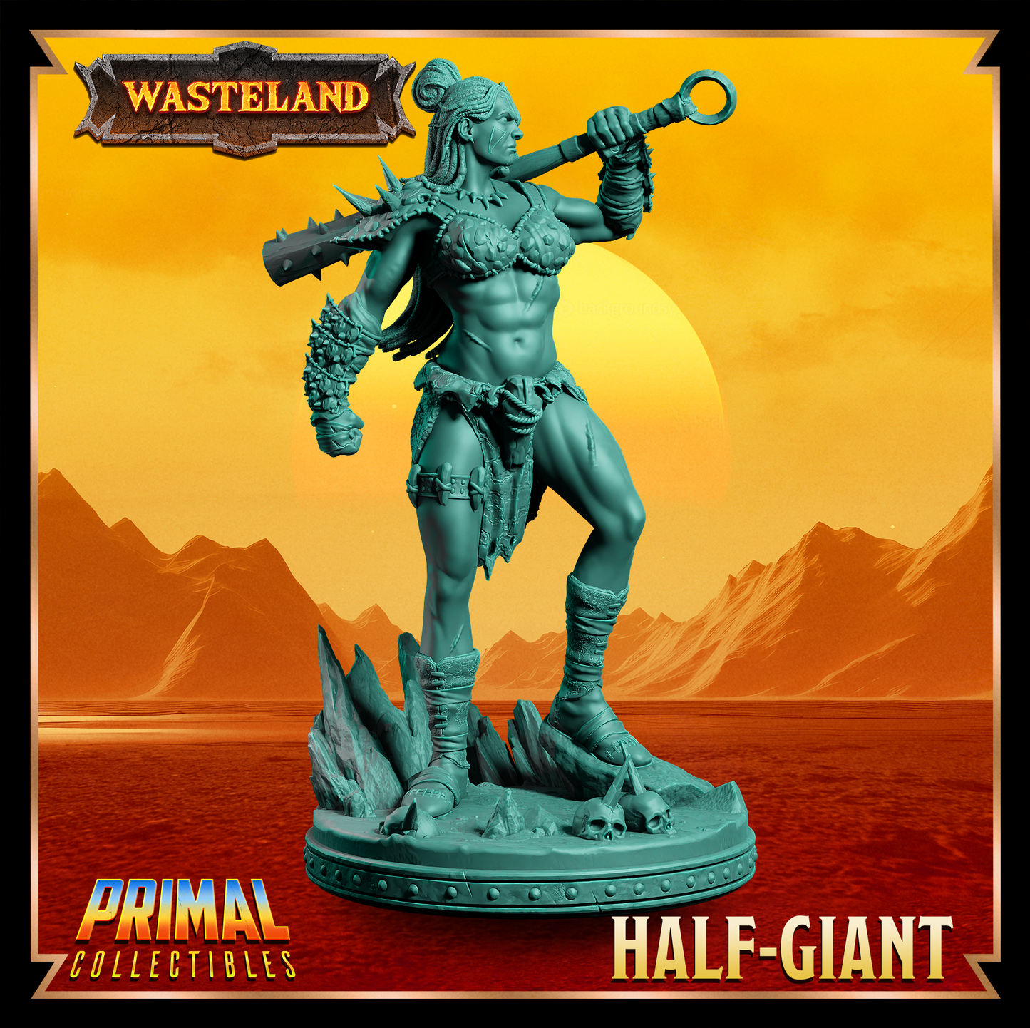 Female Half-Giant | 32mm / 75mm Scale | PRIMAL Collectibles