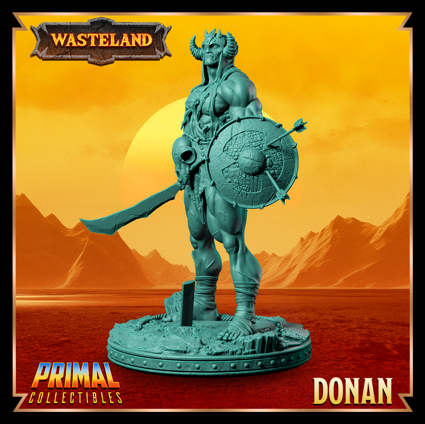 Donan - Gladiator | 32mm / 75mm Scale | PRIMAL Collectibles