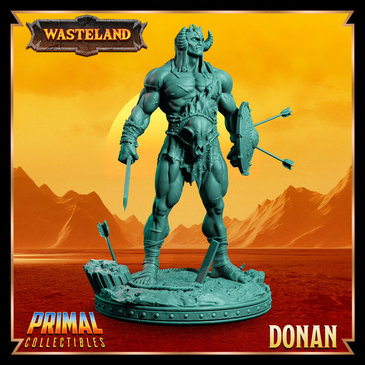 Donan - Gladiator | 32mm / 75mm Scale | PRIMAL Collectibles