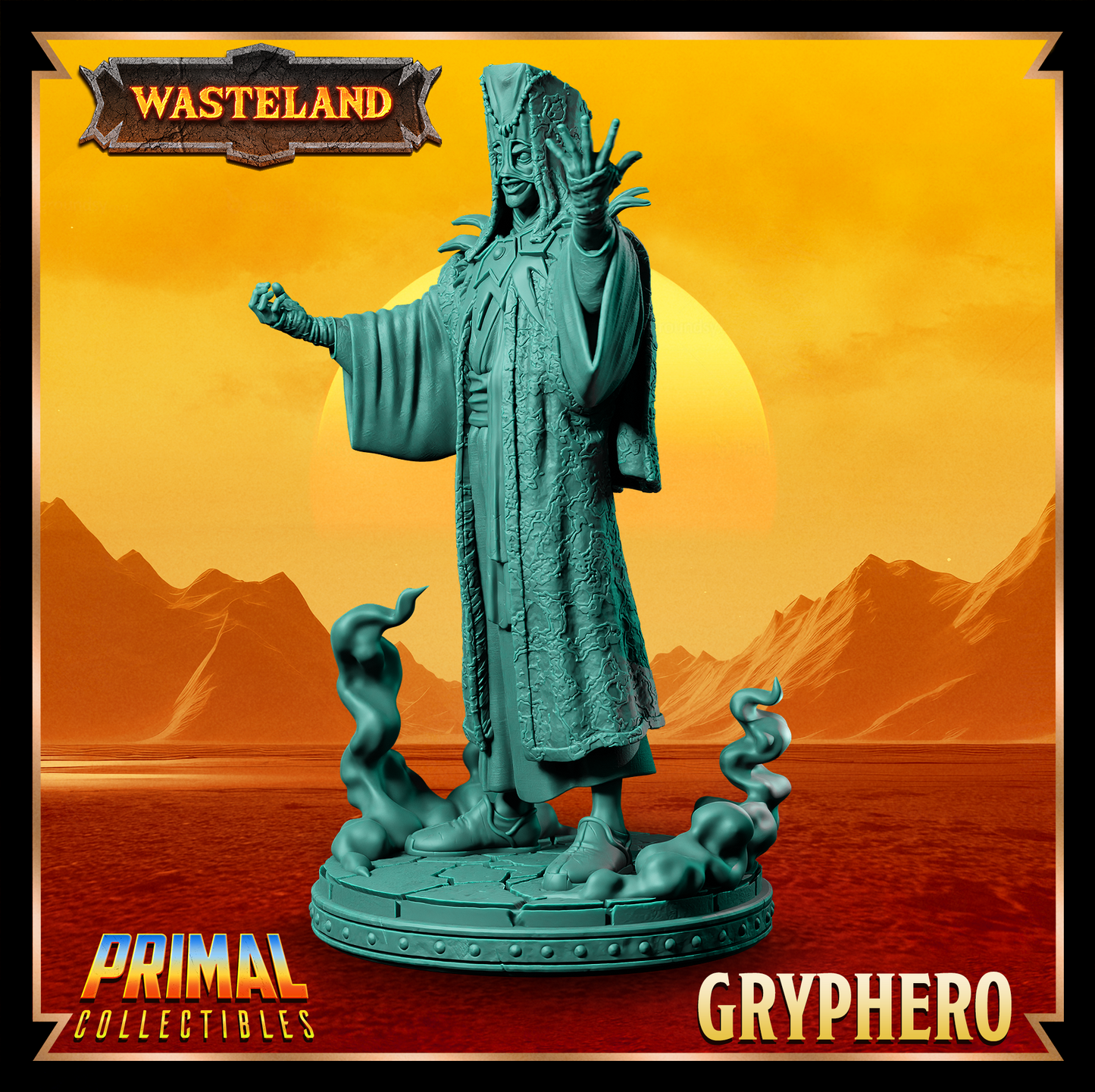 Gryphero - Templar | 32mm / 75mm Scale | PRIMAL Collectibles